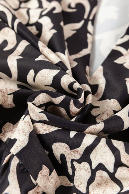 LM | Elegance with a black women's mini dress in a vintage look