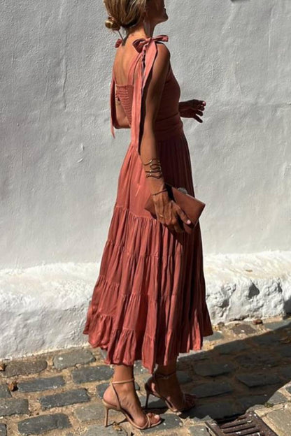 LM | Rocio tile midi dress