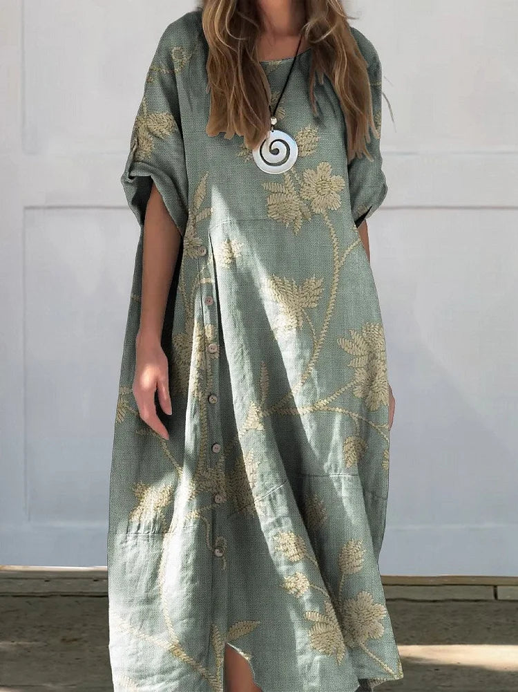 LM | Timeless, loose-fitting maxi dress
