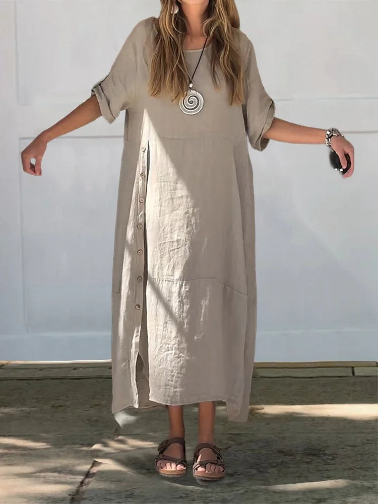 LM | Timeless, loose-fitting maxi dress