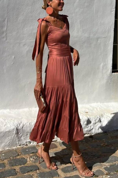 LM | Rocio tile midi dress
