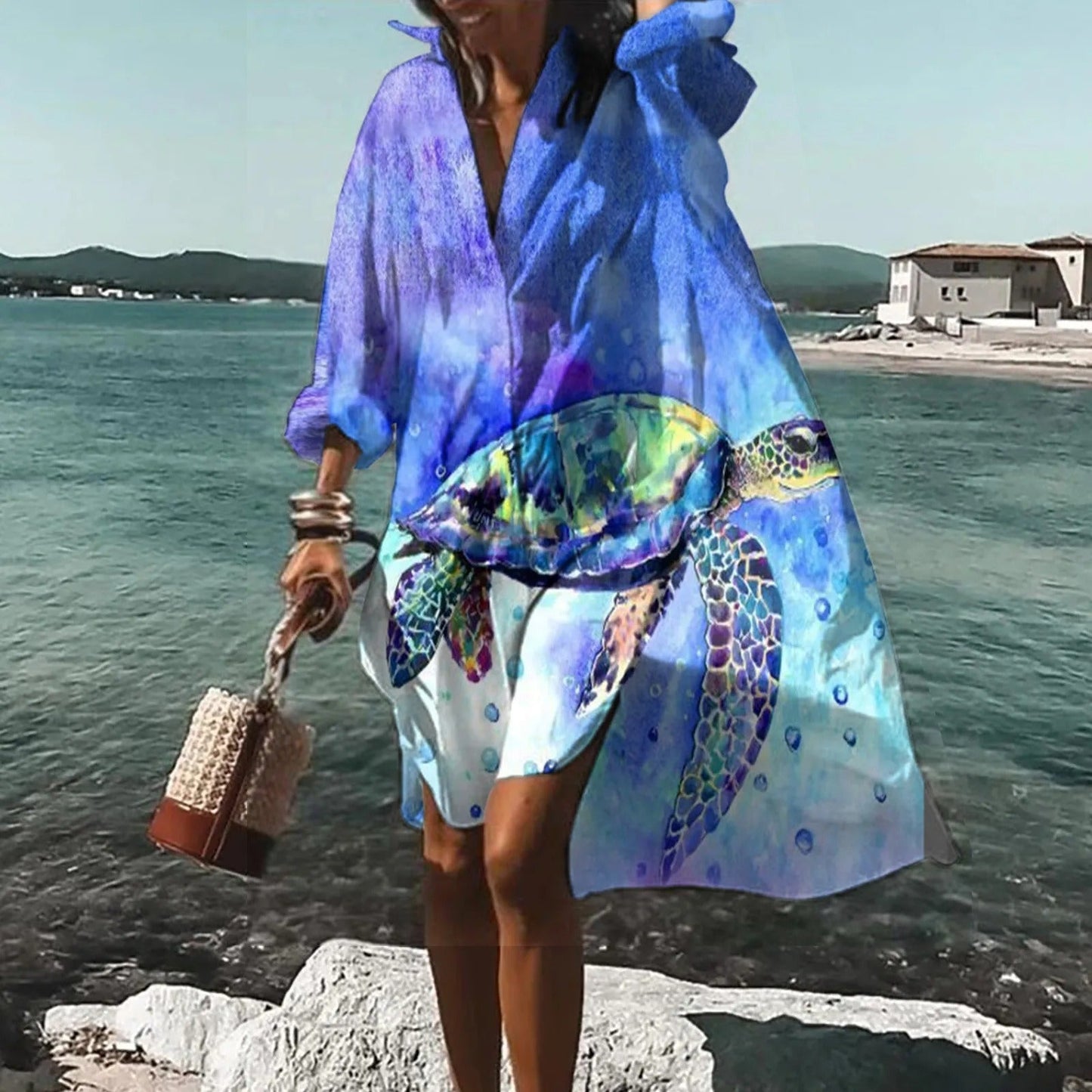 LM | Casual shirt dress