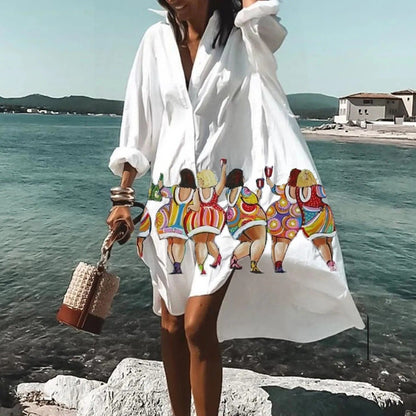 LM | Casual shirt dress