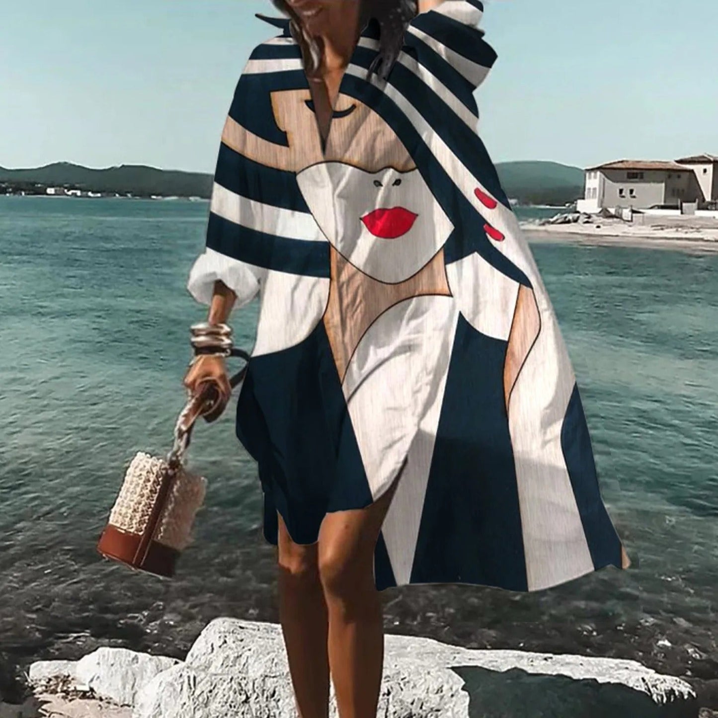 LM | Casual shirt dress