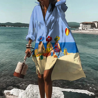 LM | Casual shirt dress