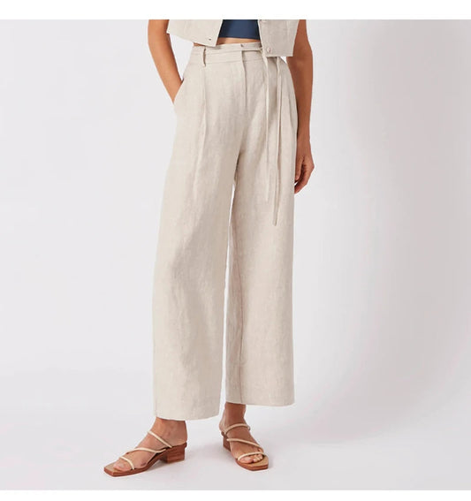 LM | Wide tie pants for women