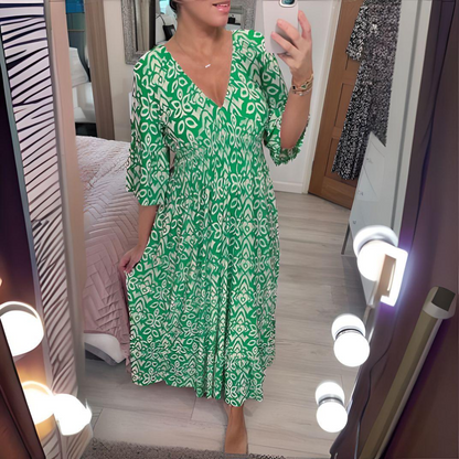 LM | Boho Chic Maxi Dress