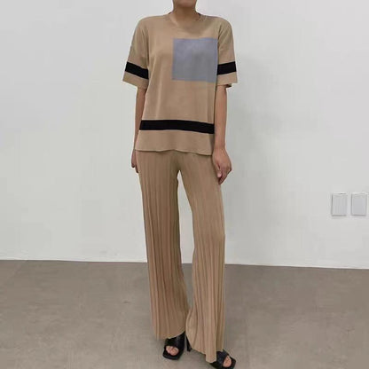 LM | Simple and breathable shirt and pants