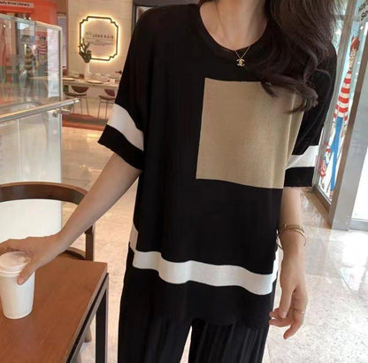 LM | Simple and breathable shirt and pants