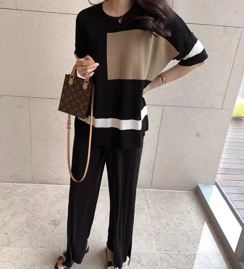 LM | Simple and breathable shirt and pants