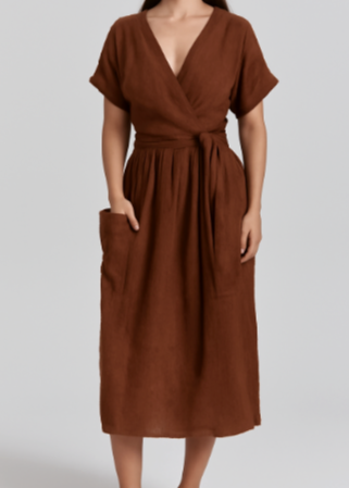 LM | elegant midi dress for women