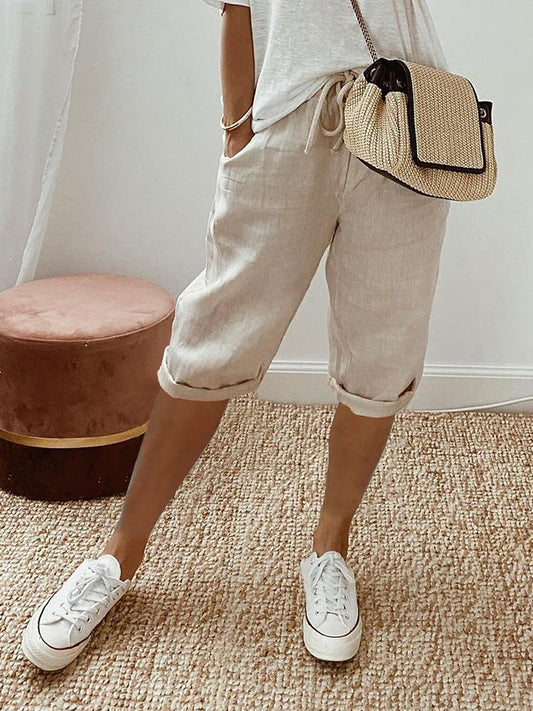 LM | Cotton pants for women
