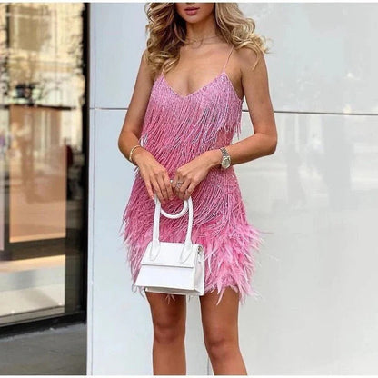 LM | elegant mini dress for evening occasions