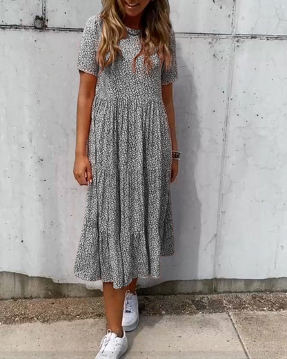 LM | Mira |Floral midi dress