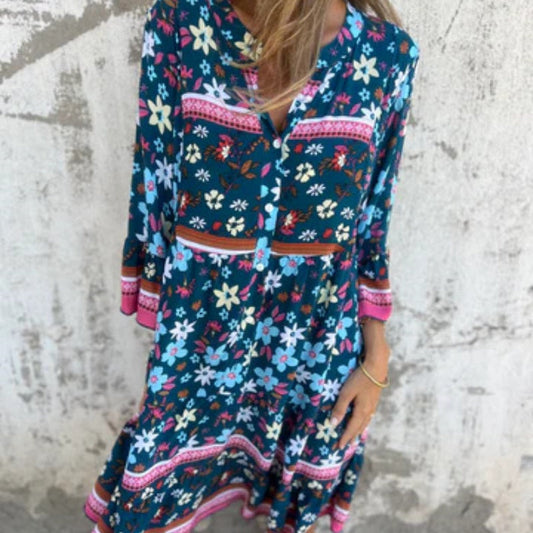 LM | Luxe Floral Maxi Dress