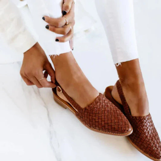LM | handmade flat sandals
