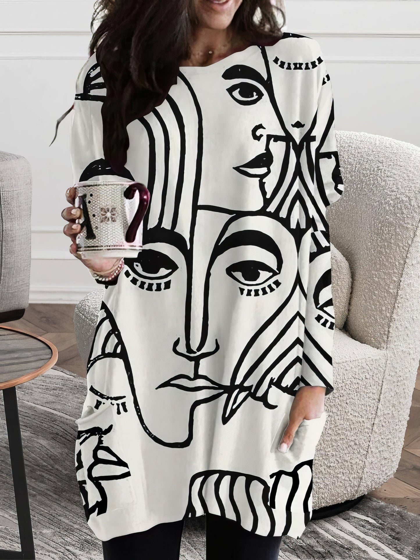 LM | Simple and stylish winter dress