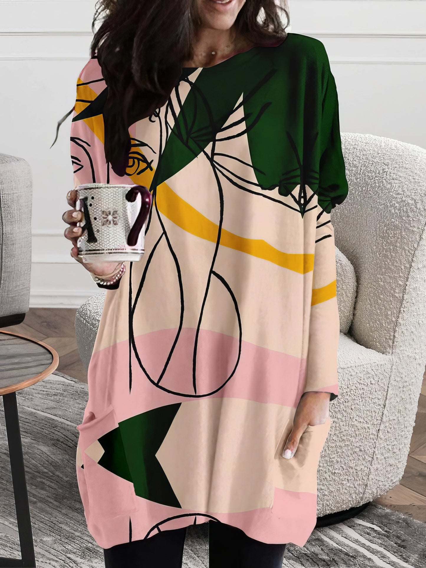 LM | Simple and stylish winter dress