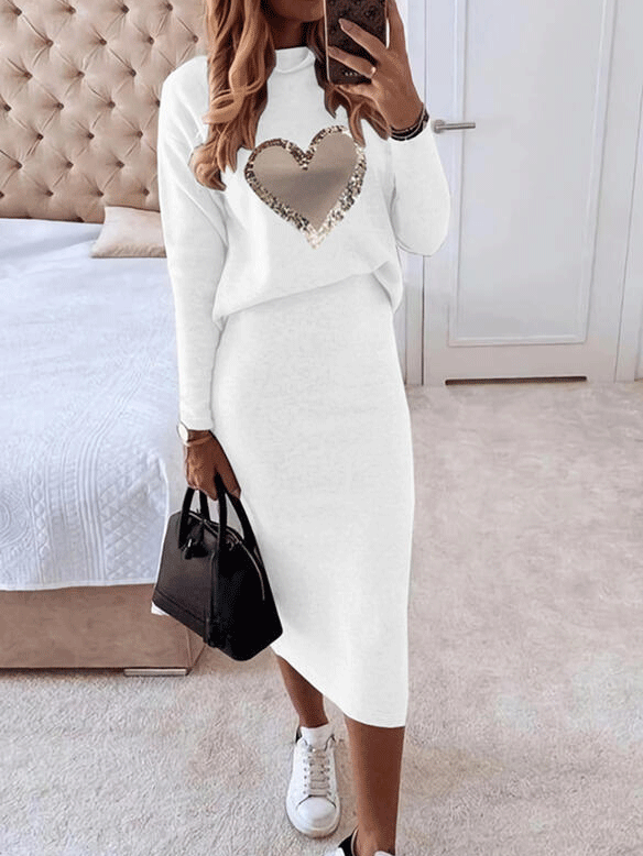 LM | Fashionable and minimalist winter set